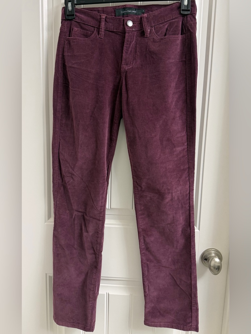 Burgundy Corduroy Pants